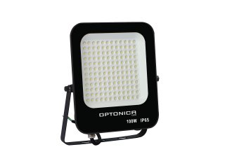 SMD LED reflektor fekete (100W/9000lm) - Természetes fehér