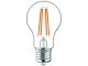 E27 LED Filament (6.6W/330°) 161 lm/W, meleg fehér