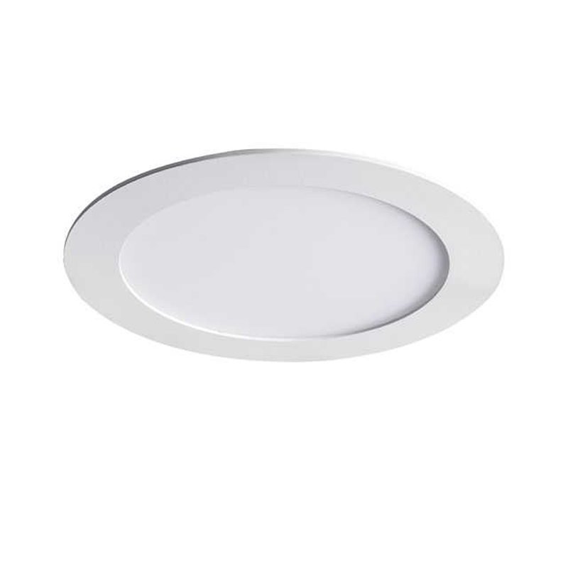 Rounda LED panel IP44 fehér (169 mm) 12W - meleg fehér