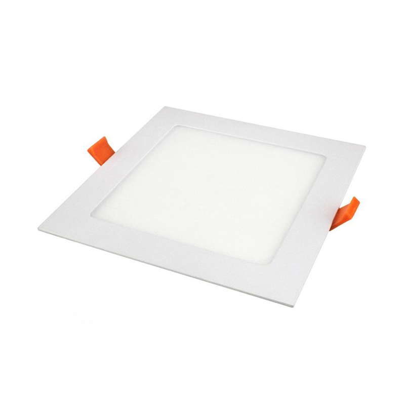 Süllyeszthető LED panel fehér (170 mm - négyzet) 12W - meleg fehér LPL213