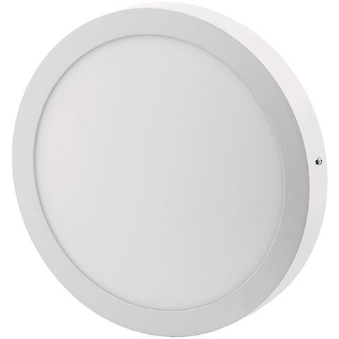 Falon kívüli LED panel (kör alakú) 24W - fehér, hideg fehér