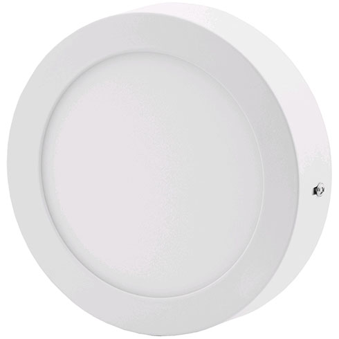 Falon kívüli LED panel (kör alakú) 12W - fehér, meleg fehér