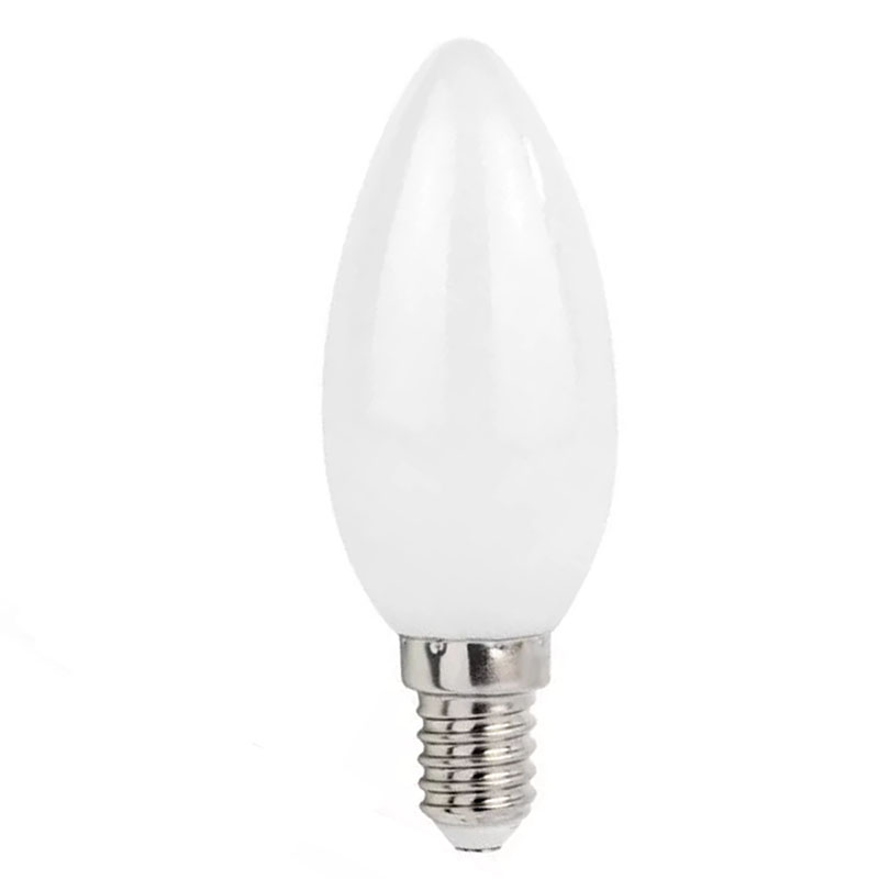 E14 LED izzó Loft filament (4W/300°) gyertya - természetes fehér