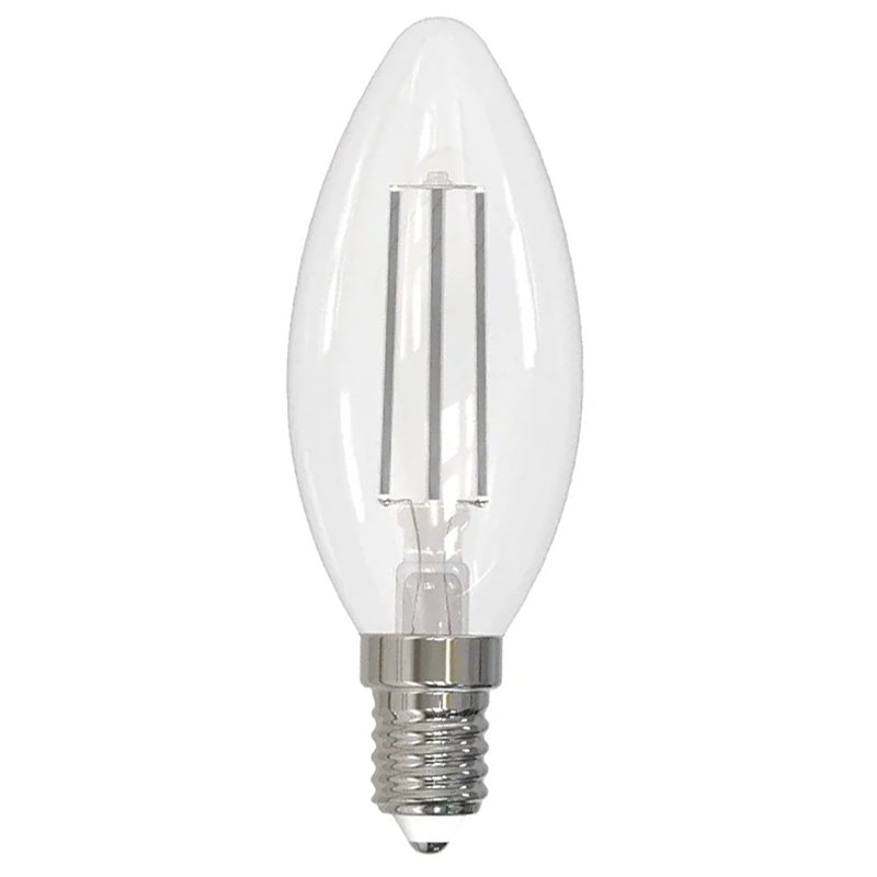 E27 LED izzó Vintage filament (4.5W/320°) C35 - meleg fehér