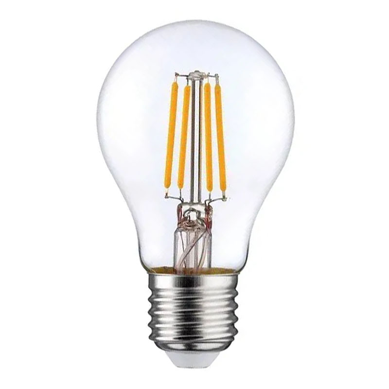 E27 LED izzó Vintage filament (7.3W/330°) A60 - 211lm/W- meleg fehér