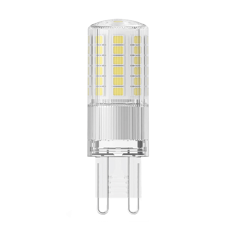 LED lámpa G9 (5W/300°) Rúd, alumínium - meleg fehér