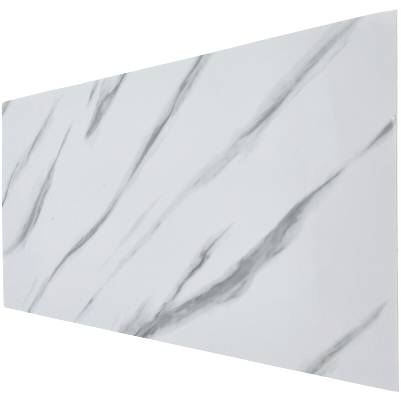 Szivacsos öntapadós falburkolat Marble ARS-01 fehér-szürke márvány mintás (6 db 30x60 cm-es lap)