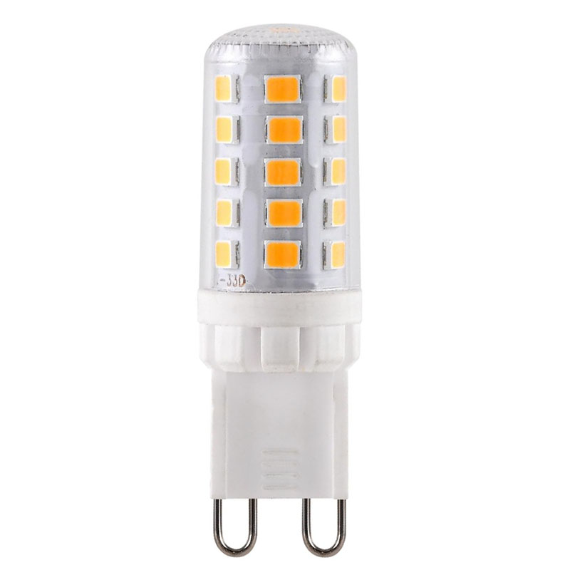 G9 LED lámpa (3.9W/320°) mini rúd - hideg fehér