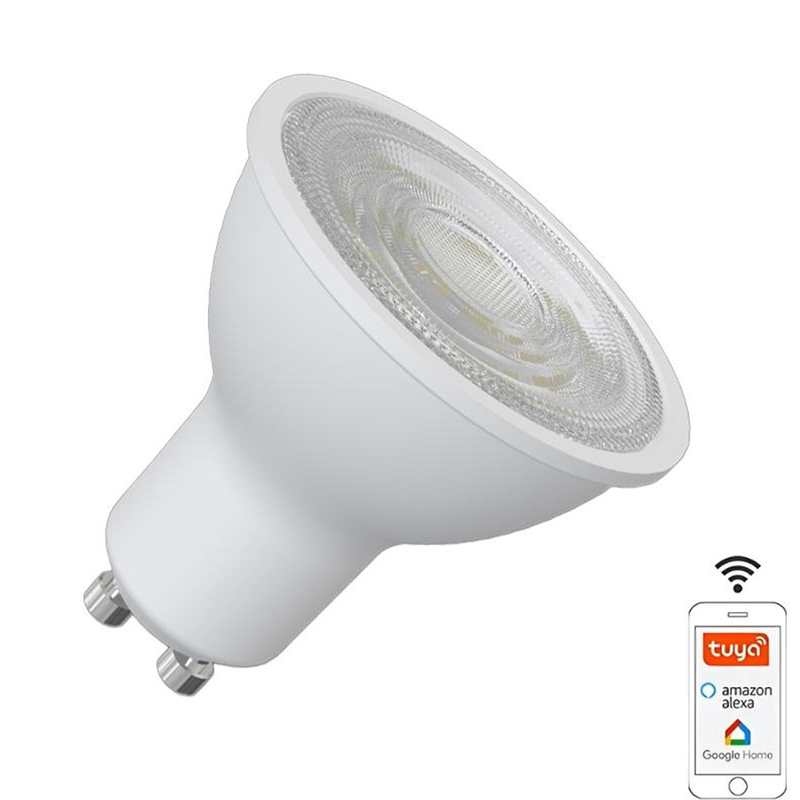 Smart LED lámpa GU10 (4.5W/100°) FullColor (RGB+CCT) dimmelhető