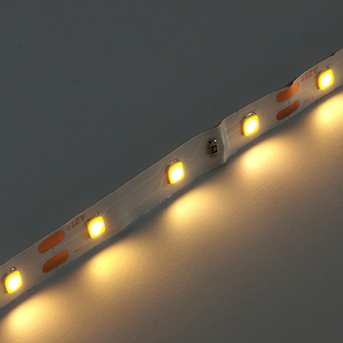 LED szalag beltéri 3528-60 (12 Volt) - meleg fehér DEKOR!