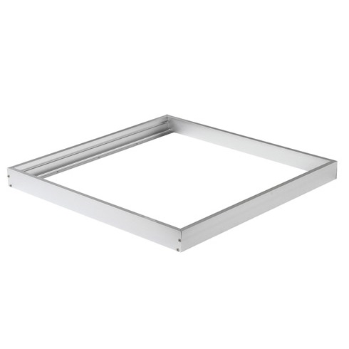 LED panel kiemelő, falonkívüli beépítőkeret (60x60x5cm) lapraszerelt, csavaros