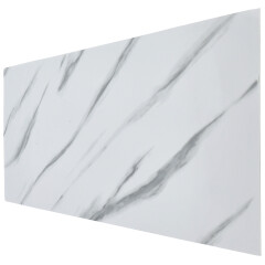 Szivacsos öntapadós falburkolat Marble ARS-01 fehér-szürke márvány mintás (6 db 30x60 cm-es lap)