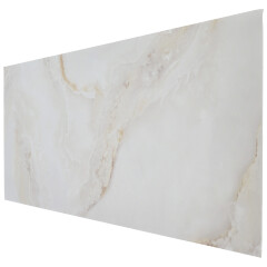 Szivacsos öntapadós falburkolat Marble ARS-14 fehér-szürke-sárga márvány mintás (6 db 30x60 cm-es lap)