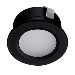 Beépíthető IP65 mini LED spotlámpa fürdőszobába, Imber 1W hideg fehér - 12 Volt