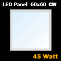 LED panel (600 x 600 mm) 45 Watt - hideg fehér