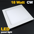 LED panel (225 mm) 18W (négyzet) hideg fehér, süllyeszth.