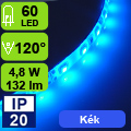 LED szalag beltéri (3528-60-BN) - kék led csík