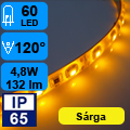 LED szalag kültéri (3528-60) - sárga