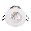 COB LED Spot lámpatest (kör, fehér, fix) 8.5W meleg Utolsók!