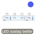 LED szalag élvilágító (5074) 12V beltéri - kék