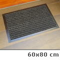 Doormat szennyfogó szőnyeg (60x80 cm) fekete színű lábtörlő