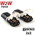 Force W2W vezeték gyorscsatlakozó - 2 eres