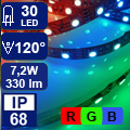 Flexi LED szalag vízálló (5050-30-BN) - RGB