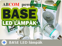 Új LED lámpa család: BASE LED