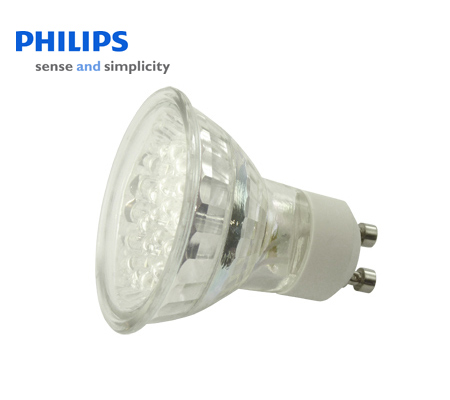 x. LED lámpa GU10 (DIPx9/1W/20°) meleg Philips