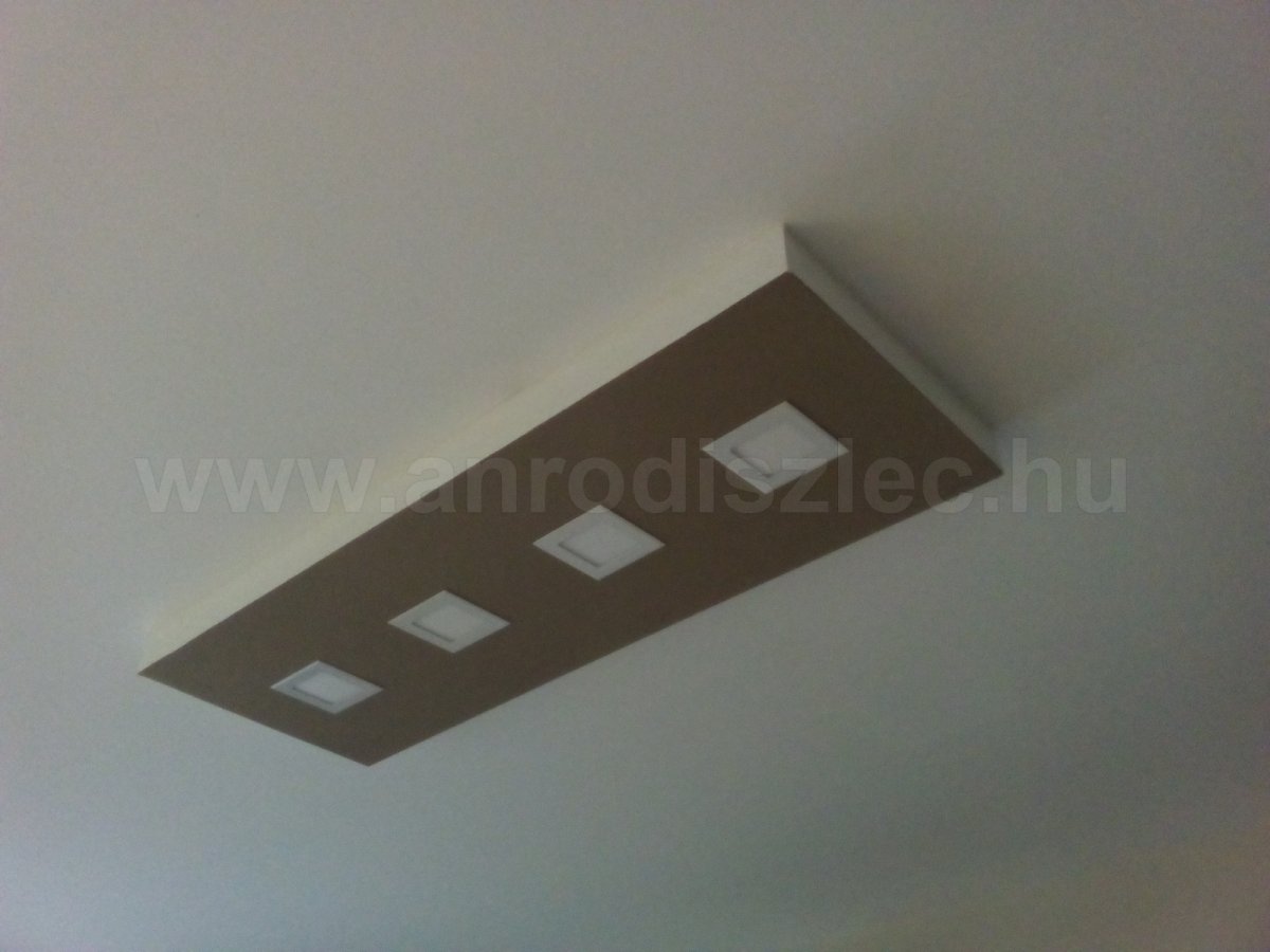 6 watt- os led panel gipszkartonban